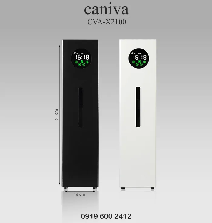 دستگاه خوشبو کننده هوا صنعتی کانیوا مدل CVA-X2100 مناسب هتل و مرکز خرید